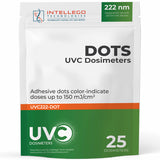 UVC Dosimeter - 100mJ - 222nm Far UVC Excimer - 25 Dots