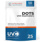 UVC Dosimeter - 100mJ - 260-280nm LED - 25 Dots