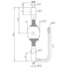 ASL HVF3500SG/R - 3500W - Mercury Short Arc - Double Ended