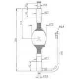 ASL HVF3500SG/R - 3500W - Mercury Short Arc - Double Ended