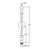ASL XM3000HTP/G - 3000W - 29V Short Arc Xenon Lamp