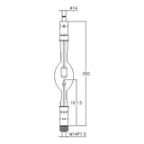 ASL XM4500HTP/G - 4500W - 32V Short Arc Xenon Lamp