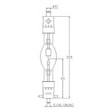 ASL XM1000HS/G - 1000W - 20V Short Arc Xenon Lamp