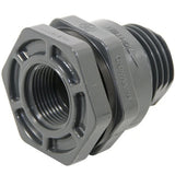 Atlantic UV Bulkhead Fitting: 1" PVC