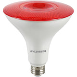Sylvania 40828 - Colored LED PAR38 - 9W - 120V - Red - 6ct
