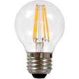 Sylvania 40848 LED G16.5 - 4W - 40W Equal - E26 Base - 5000K - 90+ CRI - 8ct