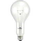 Sylvania 15744 300M/CL - Incandescent PS30 Street Light - 300W - 130V - E26 Base - Clear - 60ct