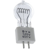Ushio 1000246 DYH, JCD120V-600WCP - Halogen - 600W - 120V - G5.3 Base - Clear - 10ct
