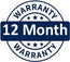 12 Month Warranty