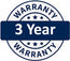 3 Year Warranty