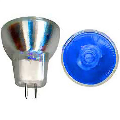 Damar 27942A - Halogen MR8 - 20W - 12V - GZ4 Base - Blue