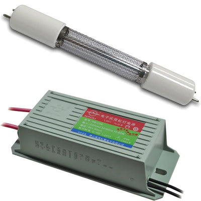 Excelitas Far UV 222nm Excimer Lamp Kit - 10W - 155mm - 120V Power Supply