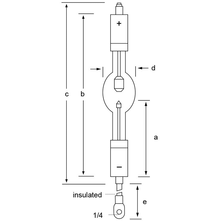 Philips LTI LTIX-2000W-XS - 2000W Standard Xenon Lamp