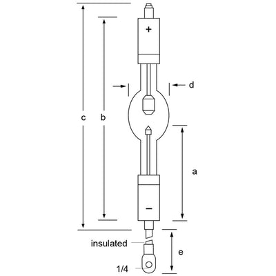 Philips LTI LTIX-2000W-XS - 2000W Standard Xenon Lamp