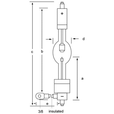 Philips LTI LTIX-4000W-XS - 4000W Standard Xenon Lamp