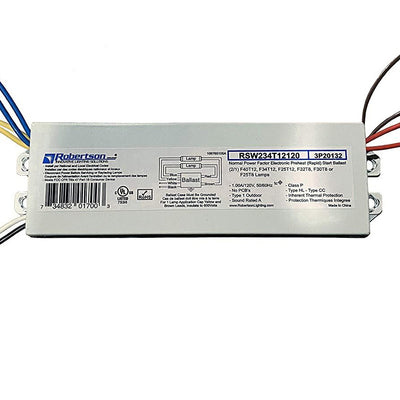 Robertson RSW234T12120 Electronic Rapid Start Ballast - 120V - 2 Lamp