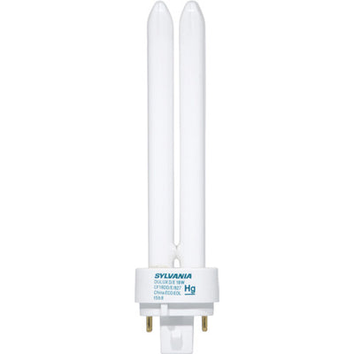 Sylvania 20457 CF26DD/E/21W/SS/830/ECO - 21W CFL - G24q-3 Base - 3000K - 10ct