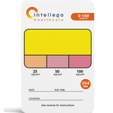 UVC Dosimeter - 25/50/100mJ Tri-Check - 254nm - 25 Cards