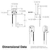 Atlantic UV Lampholder | Miniature Bi-Pin Tombstone