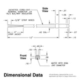 Atlantic UV Lamp Socket | 12" Mini Bi-Pin Lamp Socket