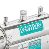 Sanitron S50C UVC Water Purifier - 20 GPM - 1 1/2" NPT Inlet/Outlet - Single Chamber