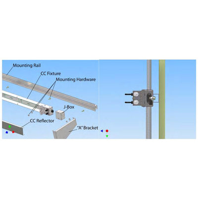 Cooling Coil Fixture Mounting Kit Hardware