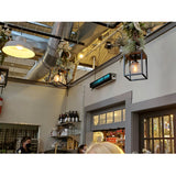 Wall Mounted UVC Upper Air Fixture - 36" - 300 sq. ft.