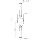 ASL HVF1000KS/R - 1000W - Mercury Short Arc - Double Ended