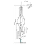 ASL XM2200HP/G - 2160W - Barco Cinema Projector Lamp