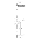 ASL XM2500H/VC/G - 2500W - 29V Short Arc Xenon Lamp