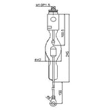 ASL XD1600M/G - 1600W - Christie Cinema Projector Lamp