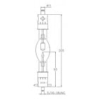 ASL XM1000HS/G - 1000W - 20V Short Arc Xenon Lamp
