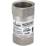 Atlantic UV Flow Control: 9 GPM - 1" FNPT - NSF 61 / 372 Approved - 304 SST