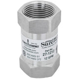 Atlantic UV Flow Control: 12 GPM - 1" FNPT - NSF 61 / 372 Approved - 304 SST