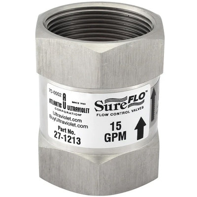 Atlantic UV Flow Control: 15 GPM 1-1/2" FNPT - NSF 61 / 372 Approved - 304SST