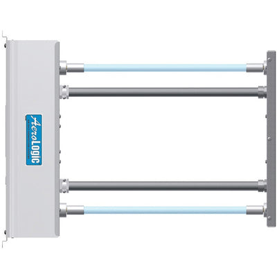 AeroLogic UVC Commercial Air Duct Disinfection - 2 Lamp High Output - 22.75" Length Into Duct