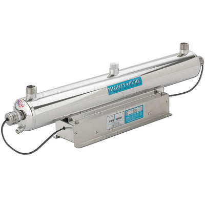 Mighty Pure MP36C UVC Water Purifier - 12 GPM - 1" NPT Inlet/Outlet