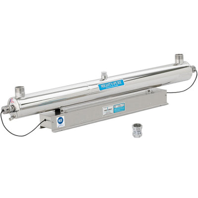 Mighty Pure MP49C UVC Water Purifier - 20 GPM - 1 1/2" NPT Inlet/Outlet - NSF Class B