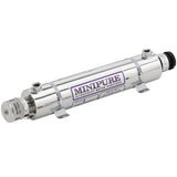 MiniPure MIN-1.5 UVC Water Purifier - 1.5 GPM - 1/4" NPT Inlet/Outlet