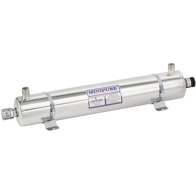 MiniPure MIN-9 UVC Water Purifier - 9 GPM - 3/4" NPT Inlet/Outlet