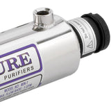 MiniPure MIN-1.5 UVC Water Purifier - 1.5 GPM - 1/4" NPT Inlet/Outlet