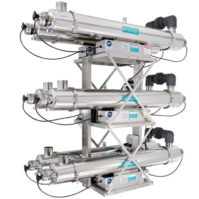 Sanitron S15,000C UVC Water Purifier - 250 GPM - 2" NPT Inlet/Outlet - Multi-Chamber