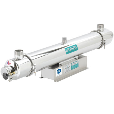 Sanitron S2400C UVC Water Purifier - 40 GPM - 2" NPT Inlet/Outlet - Single Chamber - NSF/ANSI 61/372