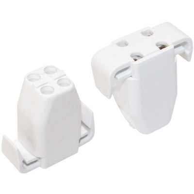 Atlantic UV Lamp Socket | 4-Pin Snap-In Lamp Socket for Panel (.025 to .040 Thick) - 7 Pack