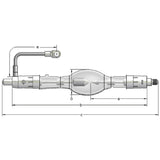 Philips LTI XDC-2500B - 2500W - Barco Cinema Projector Lamp