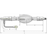 Philips LTI XDC-4000B - 4000W - Barco Cinema Projector Lamp