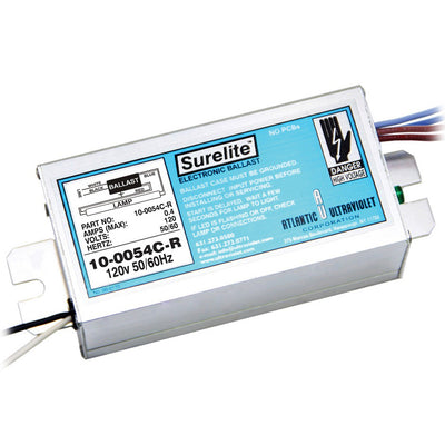 Atlantic UV 10-0054C-R | Ballast: Surelite&trade; Preheat 120v 50/60Hz 1-lamp 430mA