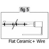 Hikari QIR 240-2000C-FC(V) - Infrared - 2000W - 240V - 357mm - Vertical Burn Position