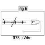 Hikari QIR 240-500C-R7W - Infrared - 500W - 240V - 220.6mm - Horizontal Burn Position