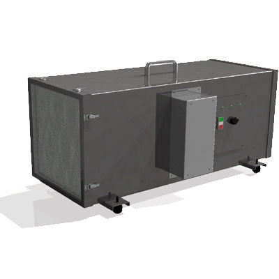 CleanBox RMT16-P0Z UVC Room Air Sanitizer - 4 Bulbs - 40" Length - 300 CFM - HEPA Filter